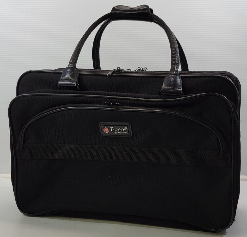 Vintage Encore By Atlantic Luggage Travel Black Bag